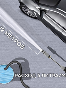 Автомойка аккумуляторная высокого давления в кейсе TITAVIN TI-HCW001